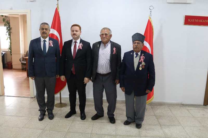 29 EKİM CUMHURİYET BAYRAMI TEBRİKAT TÖRENİ DÜZENLENDİ.